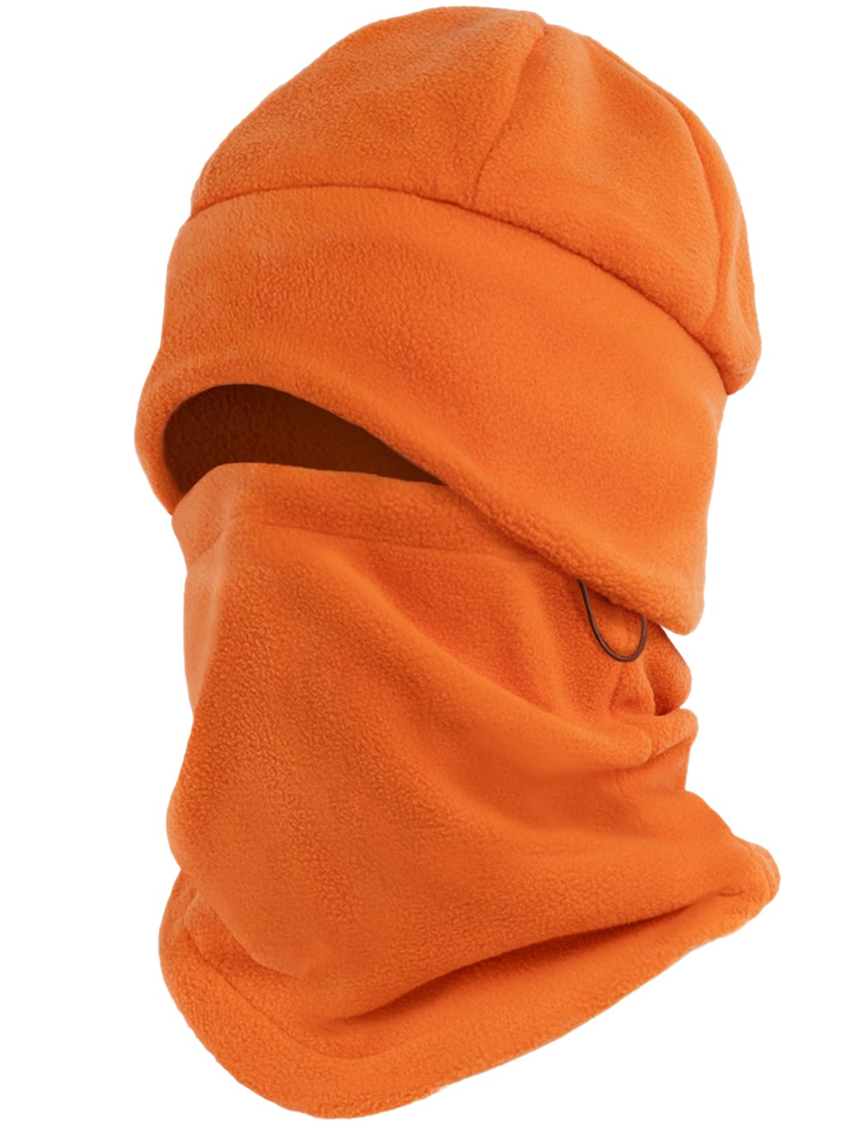 Winter Beanie Hat Scarf Set with Ear Flaps for Men Women Knit Fleece Lined Skull Cap Windproof Neck Warmer Gaiter